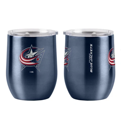 Columbus Blue Jackets 16oz Curved Ultra Travel Tumbler [NEW] NHL Cup Mug Coffee Cover