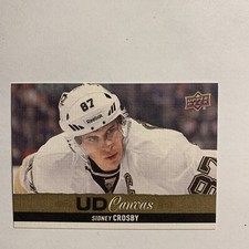 2013-14 Upper Deck UD Canvas #C156 Sidney Crosby Pittsburgh Penguins