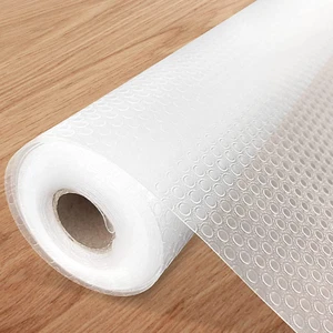 Kitchen Shelf Liner Non-Slip Cabinet Liner 12 in X 20 FT Washable Refrigerator L - Picture 1 of 12