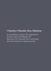 Thomas Nelson Nkjv Bible Journal - 1-2 Timothy, Titus, Philemon, Pap (Paperback)