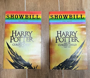 Harry Pottery and the Cursed Child Parts 1 & 2 Broadway Playbill June 2019 Pride - Picture 1 of 1