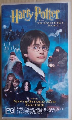 HARRY POTTER and the PHILOSOPHER'S STONE VHS **NEW/SEALED** PAL Video 2002 Aust. - Image 1 of 4