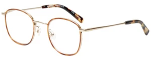 Eyebobs Unisex Inside 3174-06 +1.00 Orange Tortoise Gold Prescription Eyeglasses - Picture 1 of 3