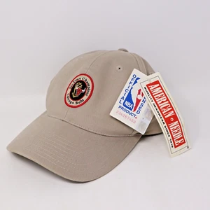 NWT Chicago Bulls Six Time Champions Hat American Needle Beige Old Stock - Picture 1 of 11