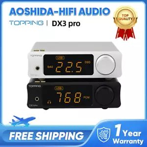 Topping DX3 Pro + Bluetooth 5.0 LDAC ES9038Q2M DAC AMP NFCA Kopfhörer Verstärker - Bild 1 von 13