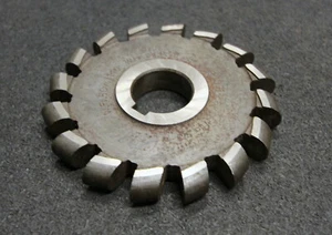 Halbrund-Formfräser konvex Radiusfräser Radius 7mm 108x14x27mm Spannuten: 16 - Picture 1 of 8