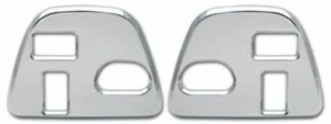 Pirate Mfg H30005SC 2006-2010 H3 & H3T Chrome Billet Seat Control Bezels, Pr. - Picture 1 of 2