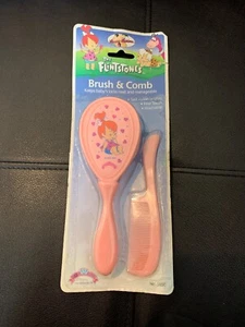 Vintage 1994 Flintstones Baby brush and comb HBPI 5850 Free Shipping HTF - Picture 1 of 11