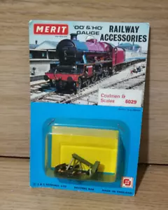Merit 5029 ungeöffnete Packung Kohlenmänner & Waagen neu und versiegelt Modelleisenbahn Artikel - Bild 1 von 2