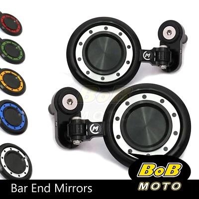 Espelhos de extremidade de barra de motocicleta REACTOR para Suzuki GSX-S125 ABS 17-19 18 - Imagem 1 de 4