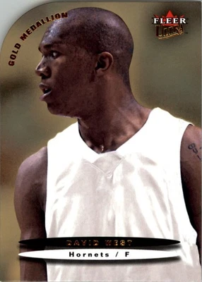 2003-04 Ultra Gold Medallion #187 David West - BSK Foto 1 de 2