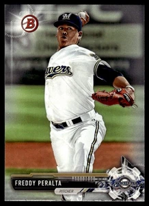 2017 Bowman Draft Freddy Peralta Milwaukee Brewers #BD-29 - Picture 1 of 2