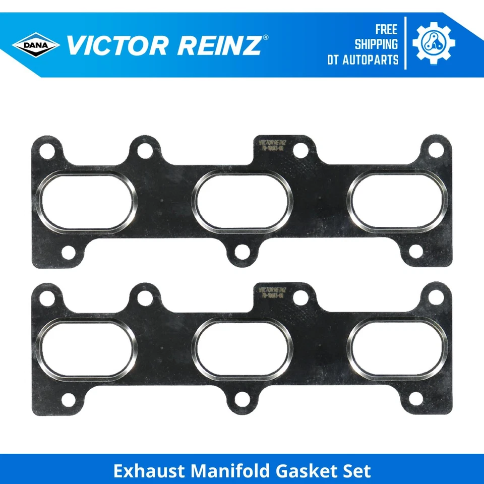 Para 2001-2009 Hyundai Santa Fe 2.7L V6 conjunto de junta coletor de escape Victor Reinz - Imagem 1 de 1