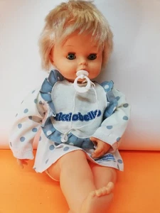 CICCIOBELLO BAMBOLA MIGLIORATI CON CIUCCIO ABITO E BAVAGLINO - Imagen 1 de 13