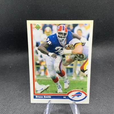 1991 Upper Deck - #174 Bruce Smith - Image 1 of 2