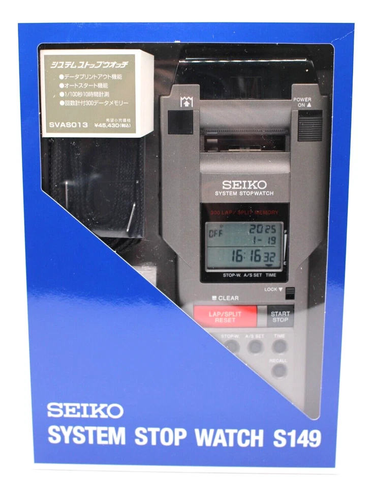 SEIKO Quarzuhr STOPPUHR SVAS013