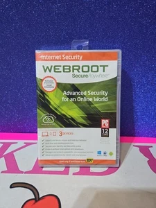 Webroot SecureAnywhere Internet Security w/ Antivirus New Sealed - Picture 1 of 7