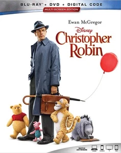 CHRISTOPHER ROBIN (Blu-ray) Ewan McGregor Hayley Atwell Jim Cummings (US IMPORT) - Picture 1 of 2