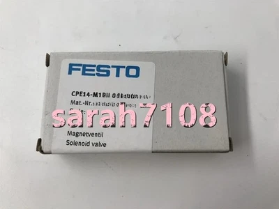 CPE14-M1BH-3GL-1/8 196929   1PC NEW Festo solenoid valve  - Image 1 of 3