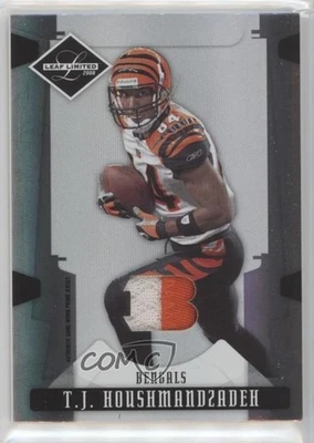 2008 Leaf Limited Threads Team Logo Prime /25 TJ Houshmandzadeh #22 - Image 1 of 2
