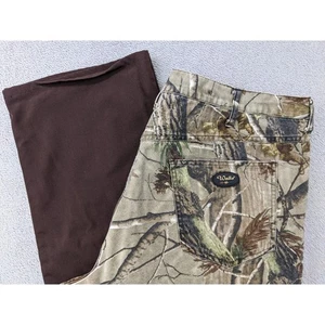 Walls Hunting Brush Pants Camouflage Brown Leg Facing Mens 40 Regular Outdoors - Picture 1 of 18