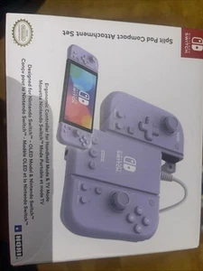 BRAND NEW HORI Split Pad Compact Attachment Set for Nintendo Switch - Lavender - Picture 1 of 1