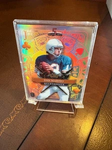 2024 WILD CARD 5 CARD DRAW DAN MARINO SILVER JACK CARD #D 2/2 MIAMI DOLPHINS - Picture 1 of 2