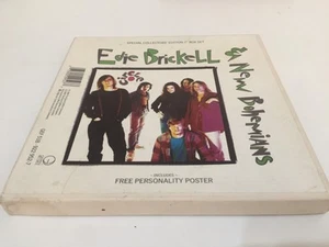 EDIE BRICKELL & NEW BOHEMIANS CIRCLE 7'' VINYL RECORD 1989 BOX SET WITH POSTER - Picture 1 of 6