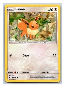 Pokémon TCG Eevee Let's Play Eevee! 155/214 Exclusive Cracked Ice Holo PP3 - Picture 1 of 2