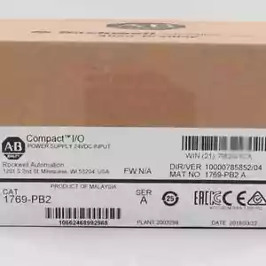 New Factory Sealed AB 1769-PB2 / A CompactLogix DC 2A/0.8A Power Supply 1769PB2 - Picture 1 of 3