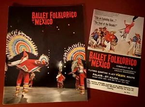 Ballet Folklorico Of Mexico: 1975 Australian Tour Program & Flyer - Bild 1 von 7