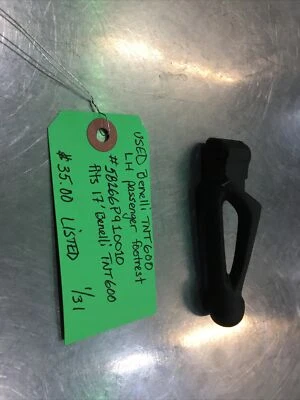 Benelli TNT 600 LH Passenger Footrest #58266P910010 - Image 1 of 4