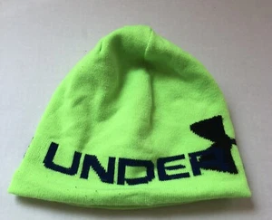 ✨ UNDER ARMOUR Men’s Beanie Winter Hat, Neon Green, One Size, Style 1250697 ✨ - Picture 1 of 5