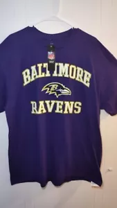 OFFIZIELLES NFL BALTIMORE RAVENS T-SHIRT NEU GRÖSSE XL LILA - Bild 1 von 4