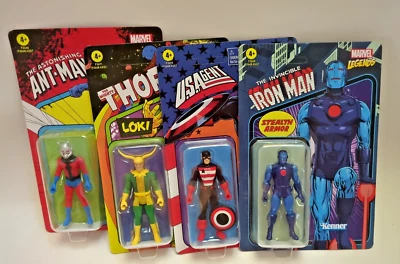 4 шт. Hasbro Kenner Marvel Legends Человек-муравей, Железный человек, США Гент и Тор - Изображение 1 из 4