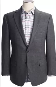 Lauren Ralph Lauren Cappotto Sportivo Blazer Uomo 42R Giacca Lana Piede di Poule Plaid (BR - Foto 1 di 6