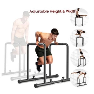 Dip-Ständer Dip-Stange Dip Stationen Fitness Dip Barren Home Krafttrainingsgerät - Bild 1 von 8