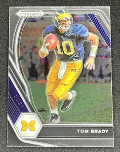 2021 Prizm Draft Picks Tom Brady Patriots Buccaneers Wolverines GOAT #6 - Picture 1 of 2