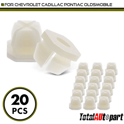 20Pcs Interior Trim Bezel Grill Nut Screw Clips Retainer for Chevy Cadillac #8 - Image 1 of 4