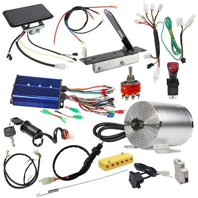 72V 3000W Brushless Electric Motor Controller Kit for Go Kart Golf E-bike ATV - image 1 of 4