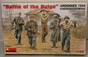 MiniArt 1/35 Battle of the Bulge, Ardennes 1944 WWII Figures - Picture 1 of 2