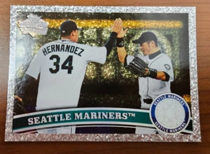 2011 Topps Diamond Anniversary #589 Seattle Mariners w/ Ichiro - Picture 1 of 1
