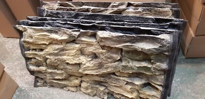 AQUARIUM HINTERGRUND 3D FÜR JUWEL RIO 180 AQUARIUM DEKORATION FELSEN 98x40cm 2 Sek