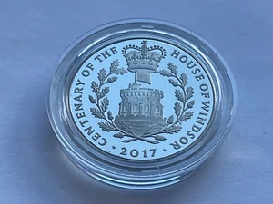 Simply Coins~ 2017 PREMIUM PROOF HOUSE OF WINDSOR proof FIVE 5 POUND - Picture 1 of 5