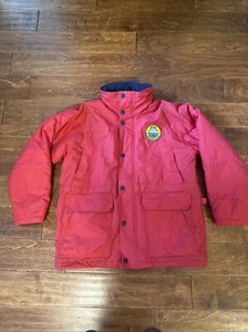 Orion Antarctic Expedition Jacket Heavy Duty Hooded Red Herren S Runs Big Euc - Bild 1 von 10