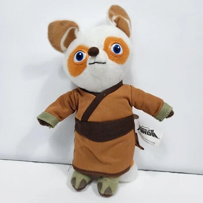 Peluche Nanco Master Shifu Kung Fu Panda mapache Dreamwork 8 pulgadas Foto 1 de 4