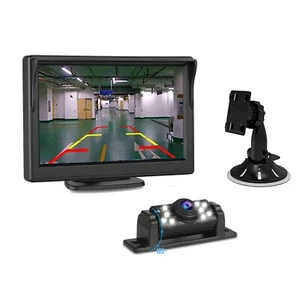 5" Car LCD Monitor IR Night Vision HD Backup Camera Reversing Rear view System - Picture 1 of 24