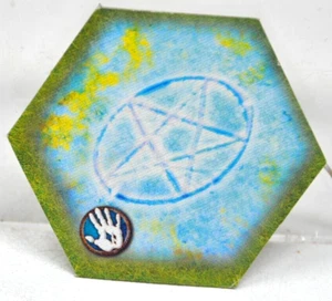 BATTLE LORE 1st Edition Original TERRIAN HEX - WIZARD  REPLACEMENT PARTS - Picture 1 of 1