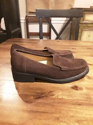 Mocasines planos Cobbie Cuddlers de cuero marrón para mujer y mujer talla 7 en excelente estado 😊ENVÍO RÁPIDO  Foto 1 de 4