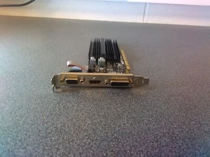 XFX AMD RADEON HD5450 1GB DDR3 PCI-E VGA/DVI/HDMI HD-545Z-CH Graphics Card - Picture 1 of 2